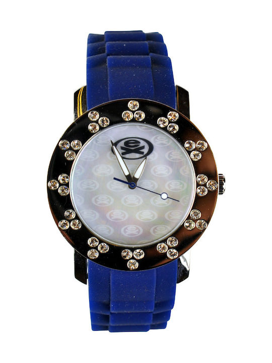 Ex Moda Women's Watch with Rubber Strap