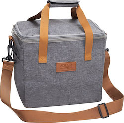 Adler Ισοθερμική Τσάντα Lunch Bag Ώμου Γκρι Adler Ισοθερμική Τσάντα Lunch Bag Ώμου Γκρι