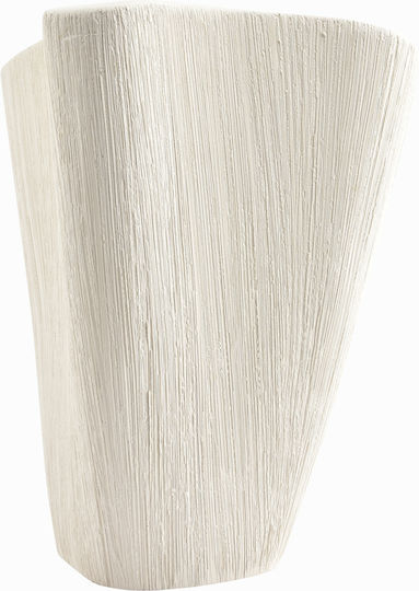 Βάζο Κεραμικό Μπεζ 28.5xΥ32.5cm