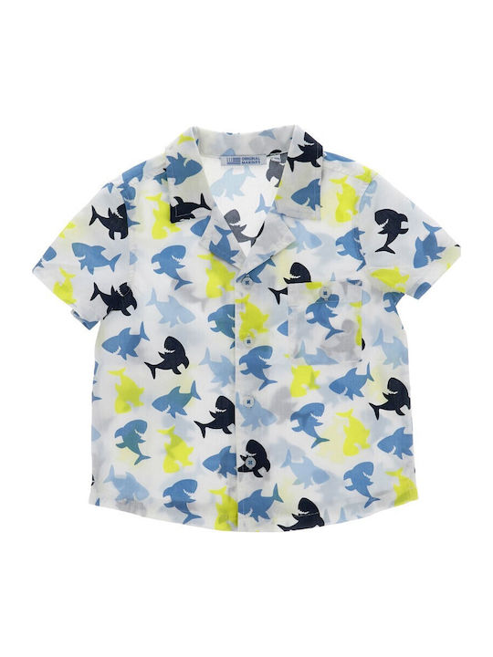 Kids Short-Sleeved Multicolour Shirt