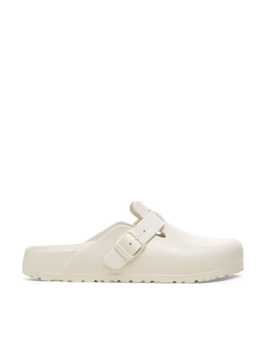 Birkenstock Boston Male Beige Clogs