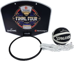 Spalding Micro Μπασκέτα με Ταμπλό και Διχτάκι