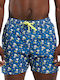 St Barth Lighting Micro Fantasy Men's Swimwear Shorts Blue