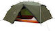 Easy Camp Mountaineering Camping Tent Green with Double Cloth 4 Seasons for 3 People Waterproof 3000mm 290x220x110cm