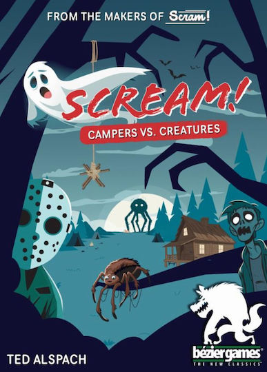 Επιτραπέζιο Παιχνίδι Scream! Campers VS. Creatures για 3-5 Παίκτες 15+ Ετών BEZSCREAM (EN) Bezier Games