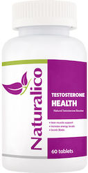 Naturalico Testosteron Gesundheit Ergänzung zur Steigerung der Testrosteron 60 Tabletten