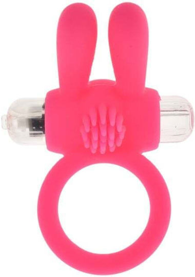 Aph Bunny Vibrating Cock Ring Pink Cr007