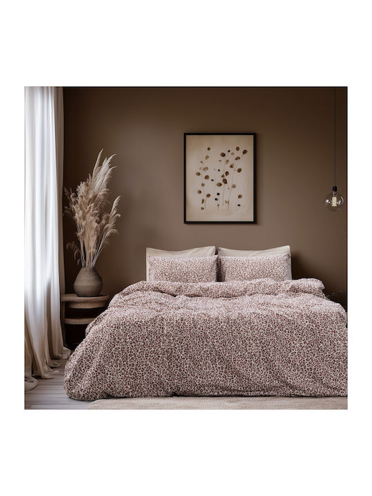 Lino Home Cotton Duvet Cover Set 170x250cm Sing...
