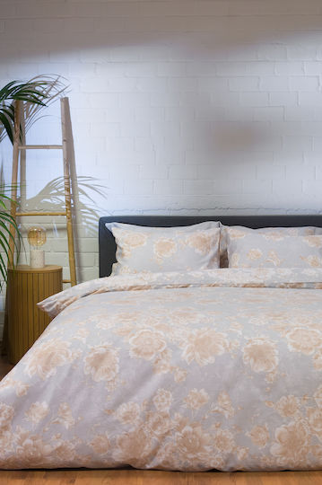 Viokarpet Duvet Cover Diamond 253 Pearl Light Blue Set Duvet Cover Super King