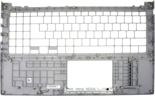Plastic Laptop Palmrest Cover for Asus Vivobook 15 X1504 X1504z X1504za X1504va F1504z X1504v F1504va S1504va X1504za-bq252w 13n1-gva0k01 90nb1021-r33us0 Silver Code 1-cov1056