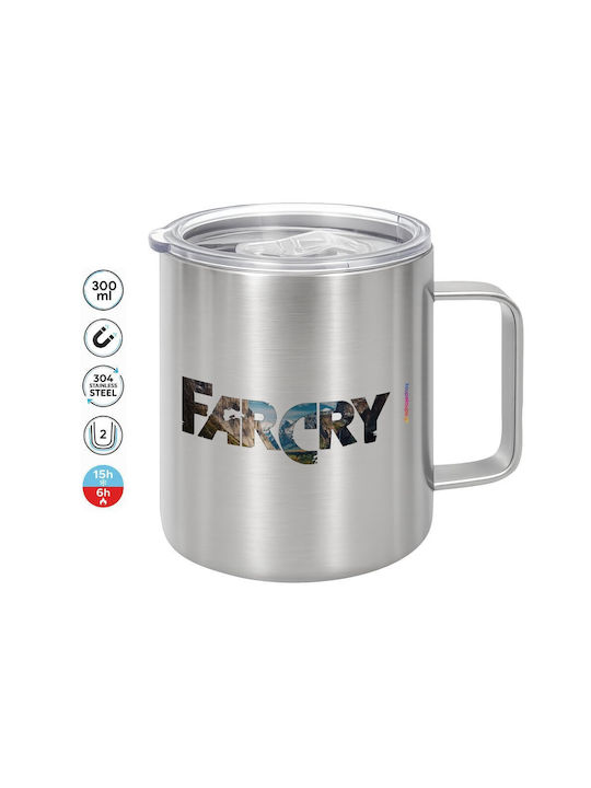 Koupakoupa Farcry Metallic Mug with Lid Brown 3...