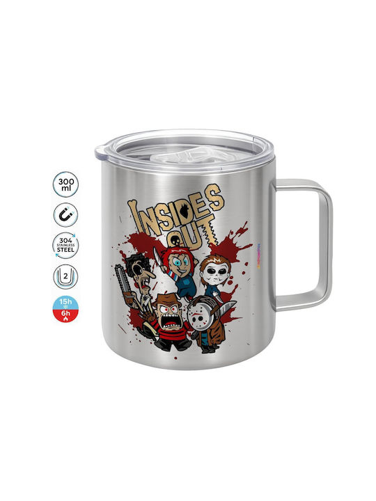 Koupakoupa Halloween Inside Out Tasse Mit Decke...