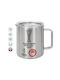 Koupakoupa Olympiacos Winner Uefa Europa Conference League Champion 2023/24 Mug Metallic With Lid Red 300ml KP 24710 Metal Mug Big