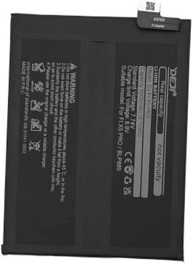 Deji Compatible Replacement Battery 5000mAh for Oppo Find X5 Pro / One Plus 10
