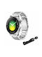 Stainless Steel Wearable Strap & Adjustment Tool Silver Xiaomi Watch 5