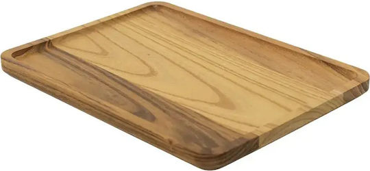Hölzernes Servierplatte 30x22cm pl00080.006