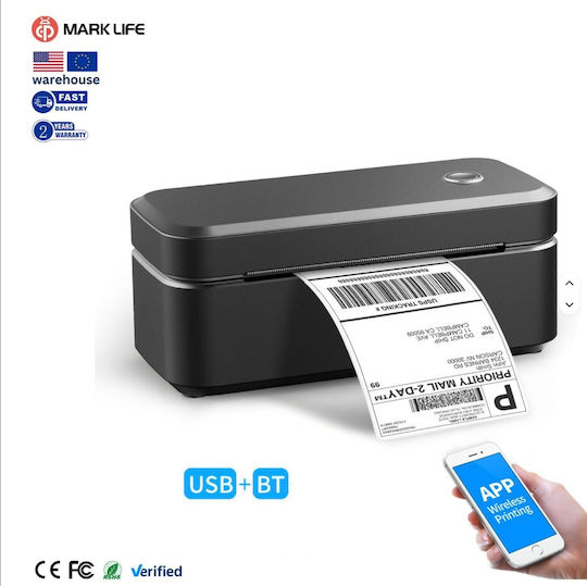 Thermal Label Printer Products Courier W-marklife X4 Application Usb Bluetooth 203 Dpi 60-8773
