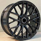 Audi Style 1349 8x18 5x112 Et35 Black Glossy