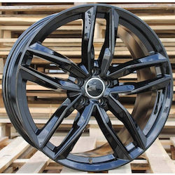 Audi Style 1196 8x18 5x112 Et39 Black Glossy