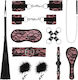 Bedroom Fantasies BDSM Kit σε Ροζ Χρώμα 8τμχ