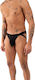 Burn Lenjerie Bărbătească Jockstrap Negru