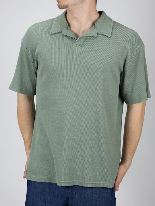 Indicode Polo Μπλούζα Κοντομάνικη Green