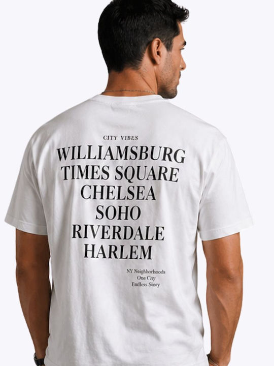 American Stars T-Shirt Weiß