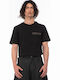 T-shirt Μαύρο