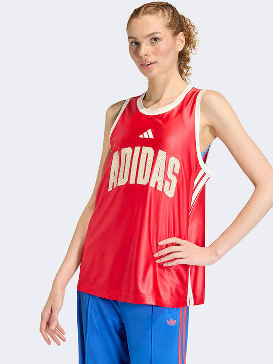 adidas Блуза Червена