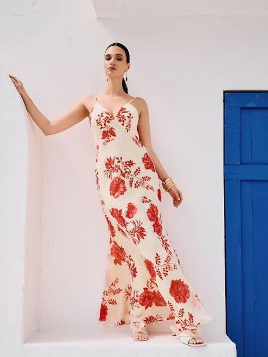 Summer Maxi Dress for Wedding / Christening Blonde