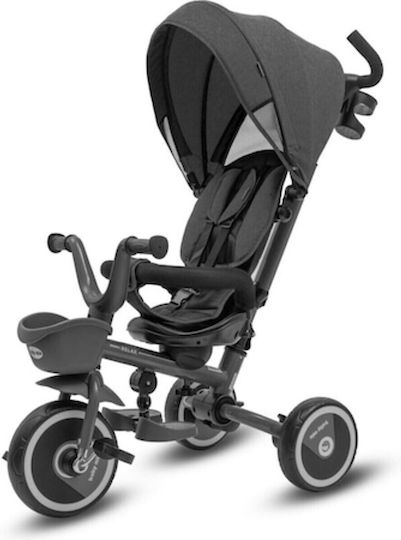BabyMix Tricicletă Pliabilă și Tricicletă Pentru Copii 5 în 1 pentru 1.5+ Ani Gri 56256