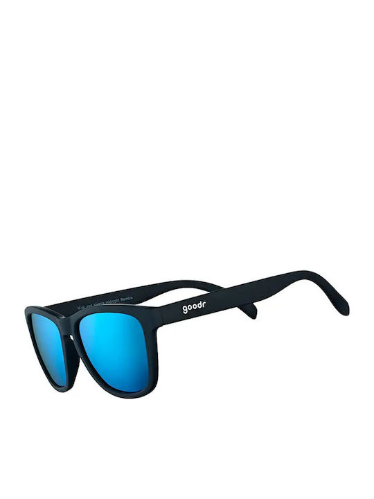 Goodr Mick Unisex Sunglasses with Black Frame with Polarized Lens G00584-OG-02