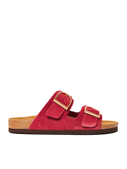 Funky Buddha Women's Flat Sandals Pink Regular Fit FBL013-118-08-Faded Rose