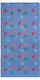 Silk Fashion Beach Towel Pareo Blue 90x180cm
