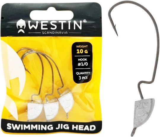Μολυβοκεφαλή Westin Swimming Jighead 10 Γρ #2/0
