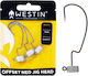 Westin Offset Ned Jighead 5 Γρ #2/0 Αγγελστήρια