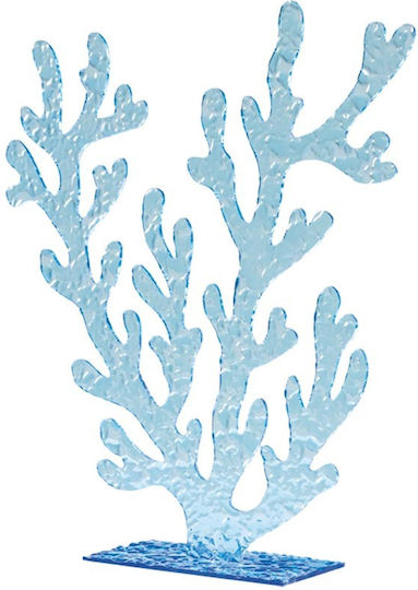 Coral Decorative Acrylic Blue 40x33cm 157.003.0109.16