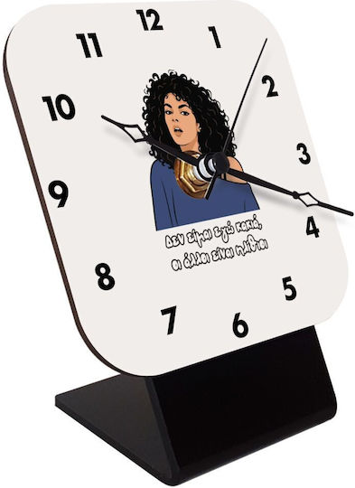 Koupakoupa Nu Sunt Eu Rău Ceas De Masă Cu Indicatori Din Lemn KP_33936_clock-desk-square