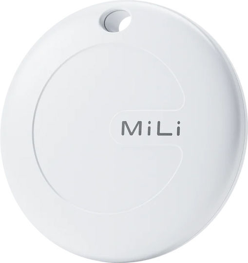 MiLi Tag MiTag Duo Apple Find My & Google Find Hub White