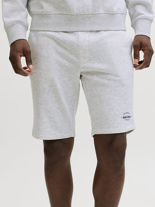 Jack & Jones Спортна Мъжка Бермуда White Melang...