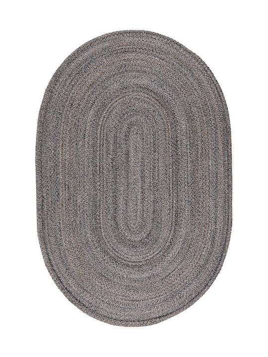 Naf Naf Marivan Wohnzimmer Teppich Rechteckig Dunkelgrau Senf 200x290cm