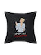 Koupakoupa Koupakoupa Sofa Cushion T I Dekantans From 100% Cotton Black 50x50cm