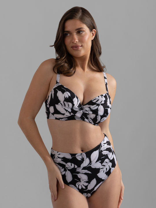 Dorina Bikinihosen Slip Schwarz