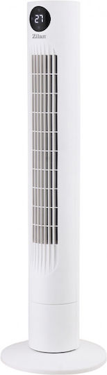 Jager Zilan Ventilator Turm 60W mit Fernbedienung Weiß