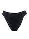 Bikinihosen Slip Schwarz