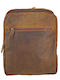 Leder Damen Handtaschen und Damentaschen Rucksack Tabac Braun