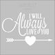 Artdeco Stencil 30x30cm Always 101