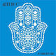Artdeco Stencil 30x30cm Hand 150
