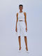 Women's Jean Bermudas White