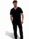 Trousers in Relaxed Fit Black